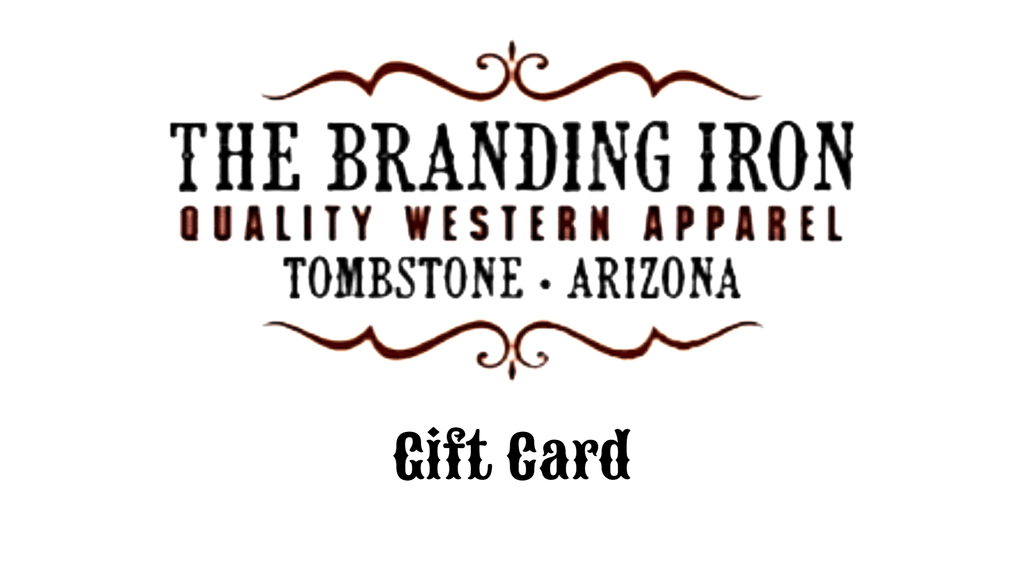 Branding Iron Gift Cards - The Branding Iron-Tombstone, AZ