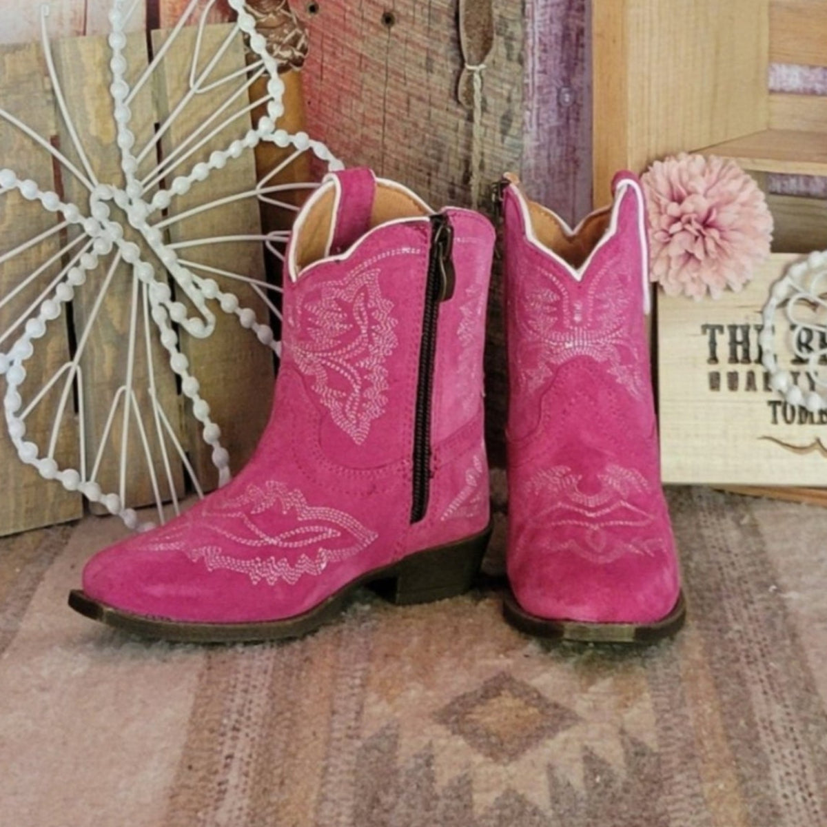 Toddler Lil Stompers Leather Boots 