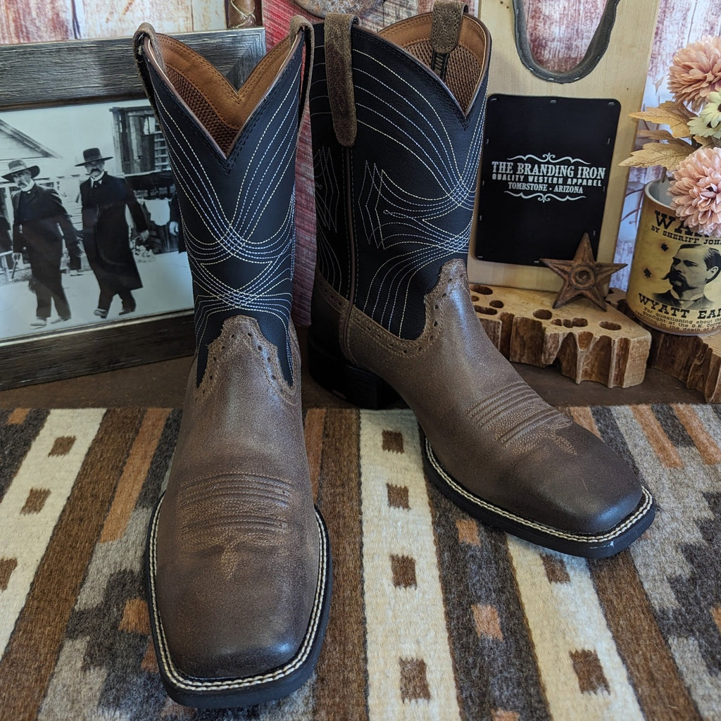 Men's Boot "Sport" Wide Square Toe by Ariat 10050993 Front View