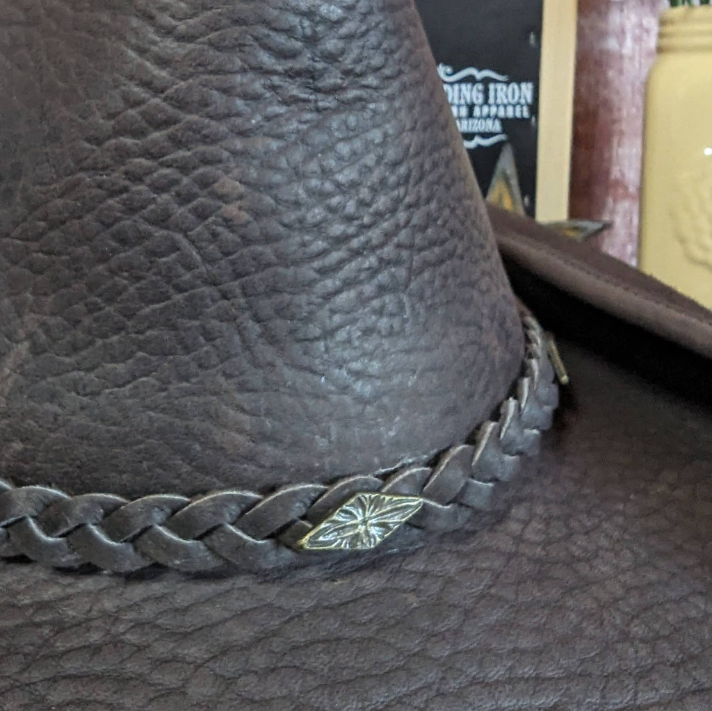 Bullhide "Bonnaroo" Leather Hat 4095CH Detailed View