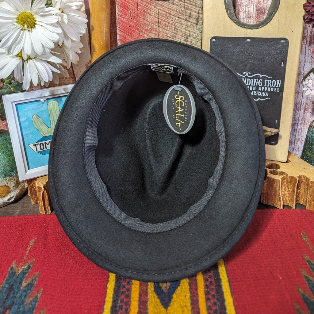 Wool Hat "Fremont" by Scala  DF42 Inside View