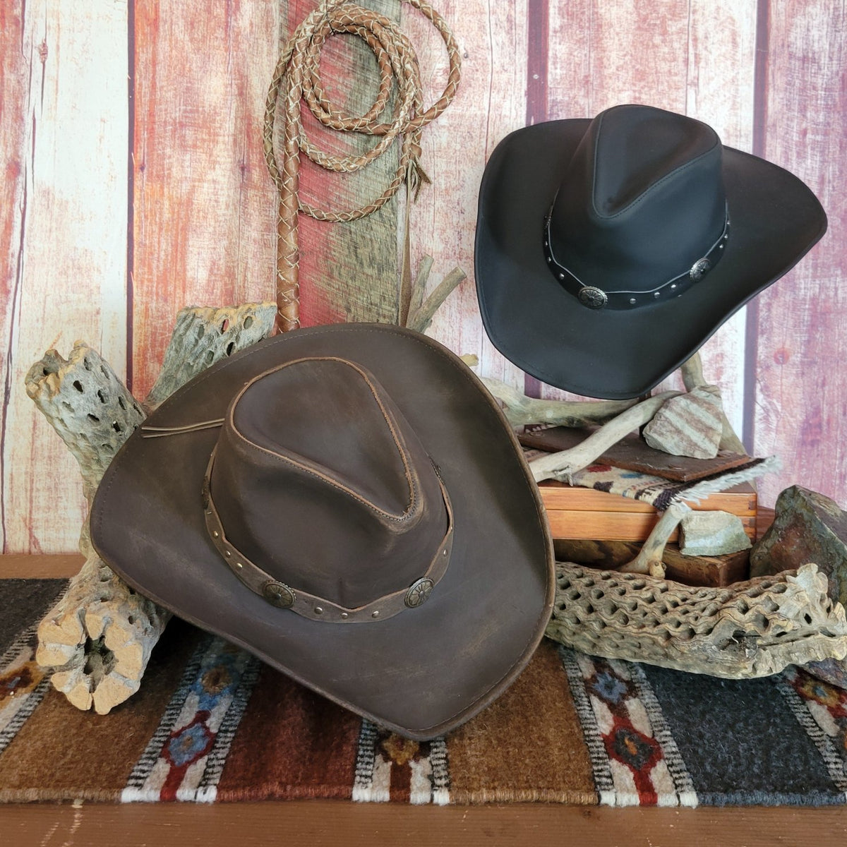 Shapeable Leather Hat the Roxbury by Stetson TRROXB 8434 The Branding Iron Tombstone AZ