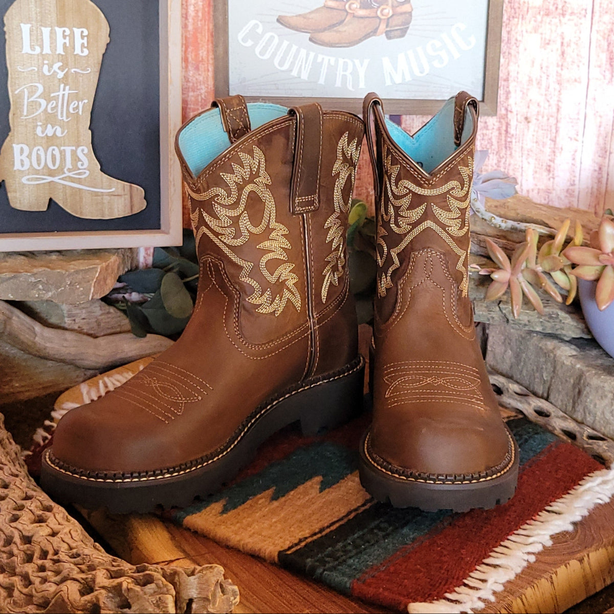 Women's Leather FatBaby Boots 