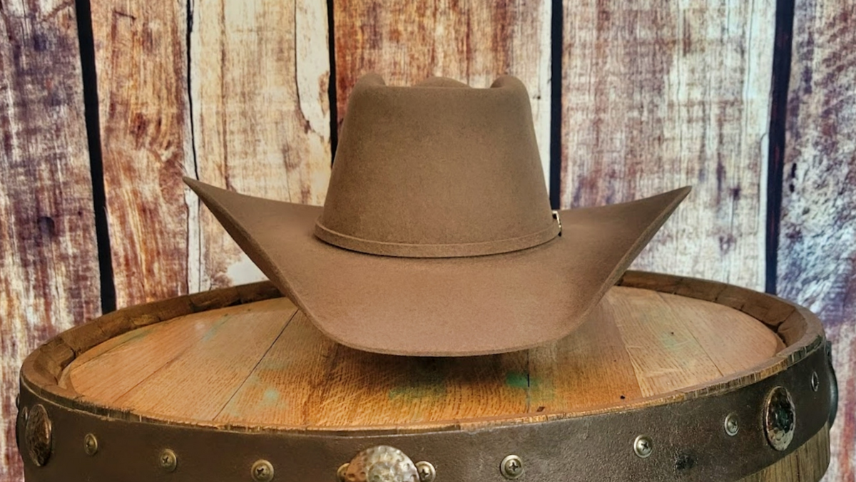 Brick crown 2024 felt cowboy hats