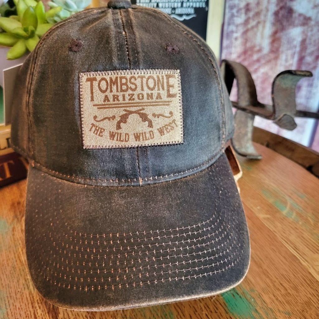 Baseball Cap the "Tombstone Arizona, The Wild Wild West" by The Game Front view