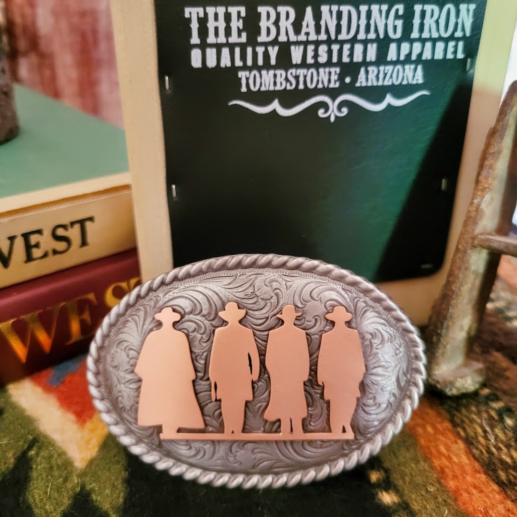 Belt Buckle "The Tombstone Four" by Colorado Silver Star