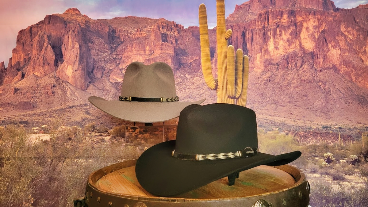 4X Buffalo Fur Felt Hat the Drifter by Stetson SBDFTR 163420
