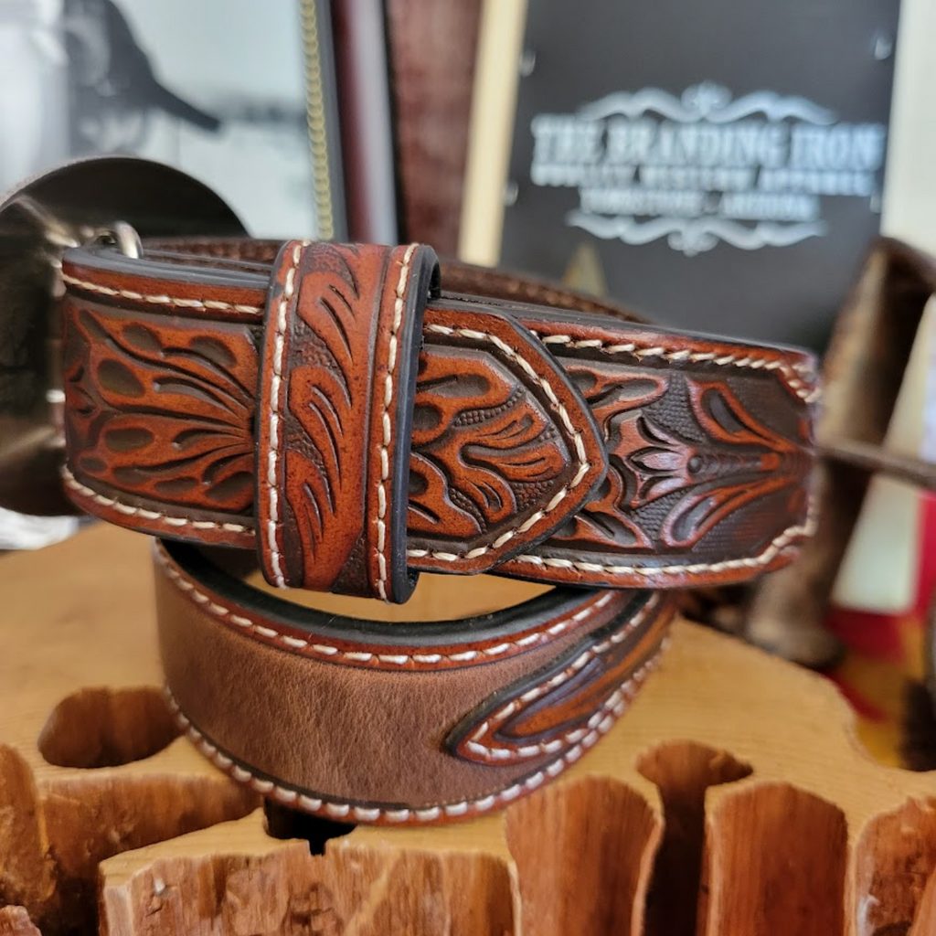 Kids Leather Belt the "Rodeo Champion" by Ariat Belt View