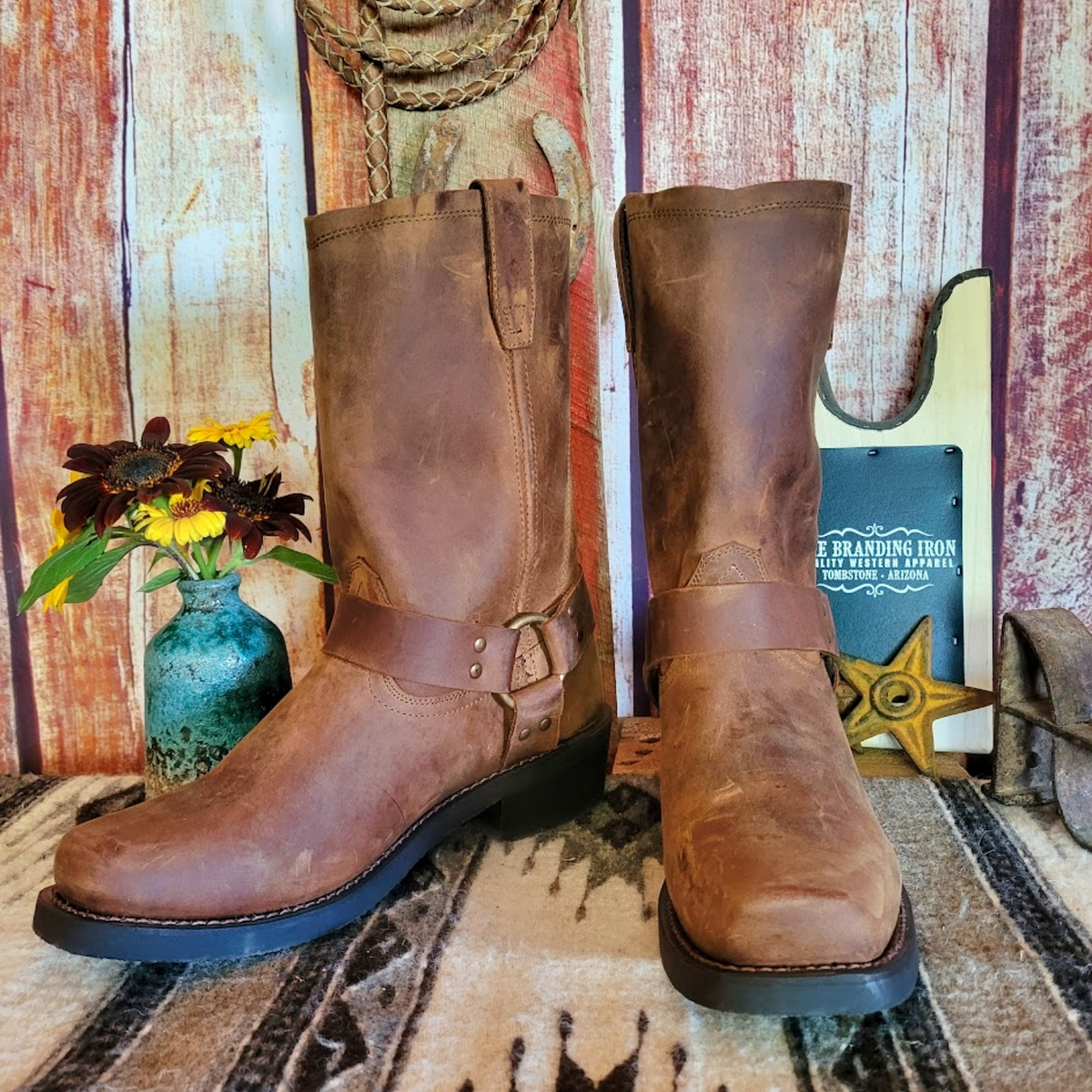Dingo harness boots mens on sale