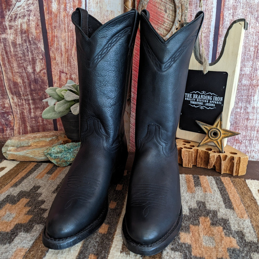 "Waxed Cowhide" by Abilene Boots 2100 front view