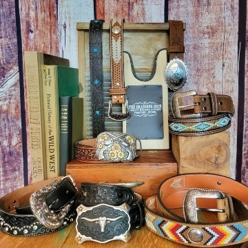 Western Leather Belt Collection