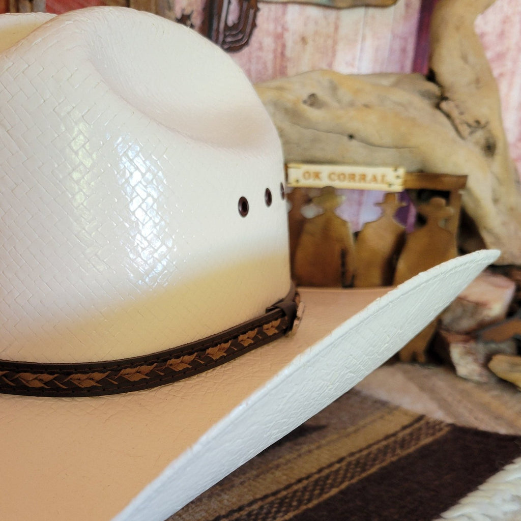 10X Straw Hat the "Morgan" by Justin JS1156MRGN400467 Detailed View 1