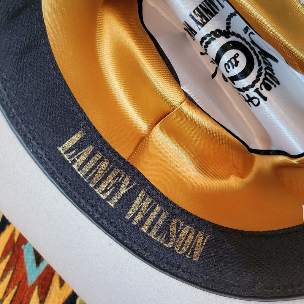 Wool Hat "Saddle Up" Lainey Wilson Collection by Charlie 1 Horse  CWSDUP-954061 Inside Detailed View