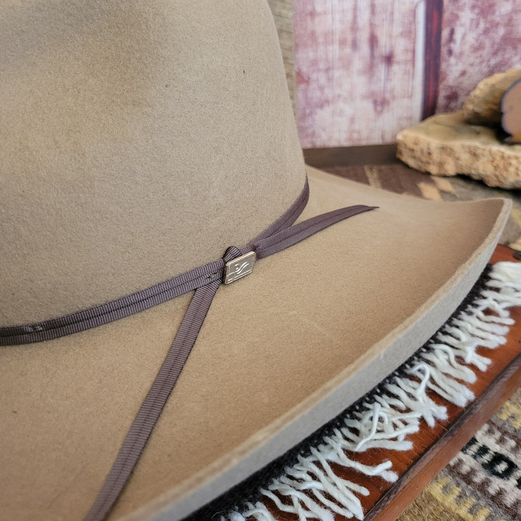 Wool Hat the "Peacemaker" John Wayne Collection by Stetson RWPMKR Detailed View Stone