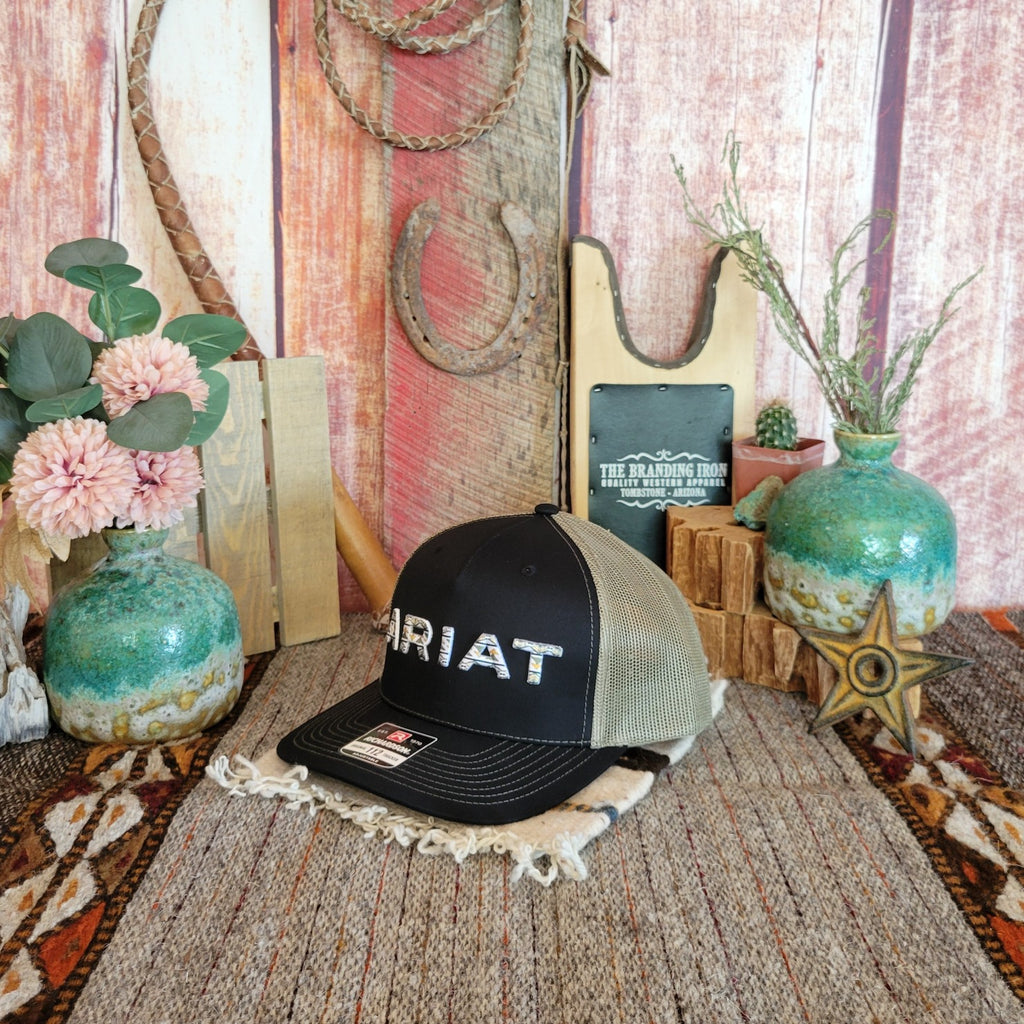 Trucker Cap by Ariat   A300086395 Front Tilt View