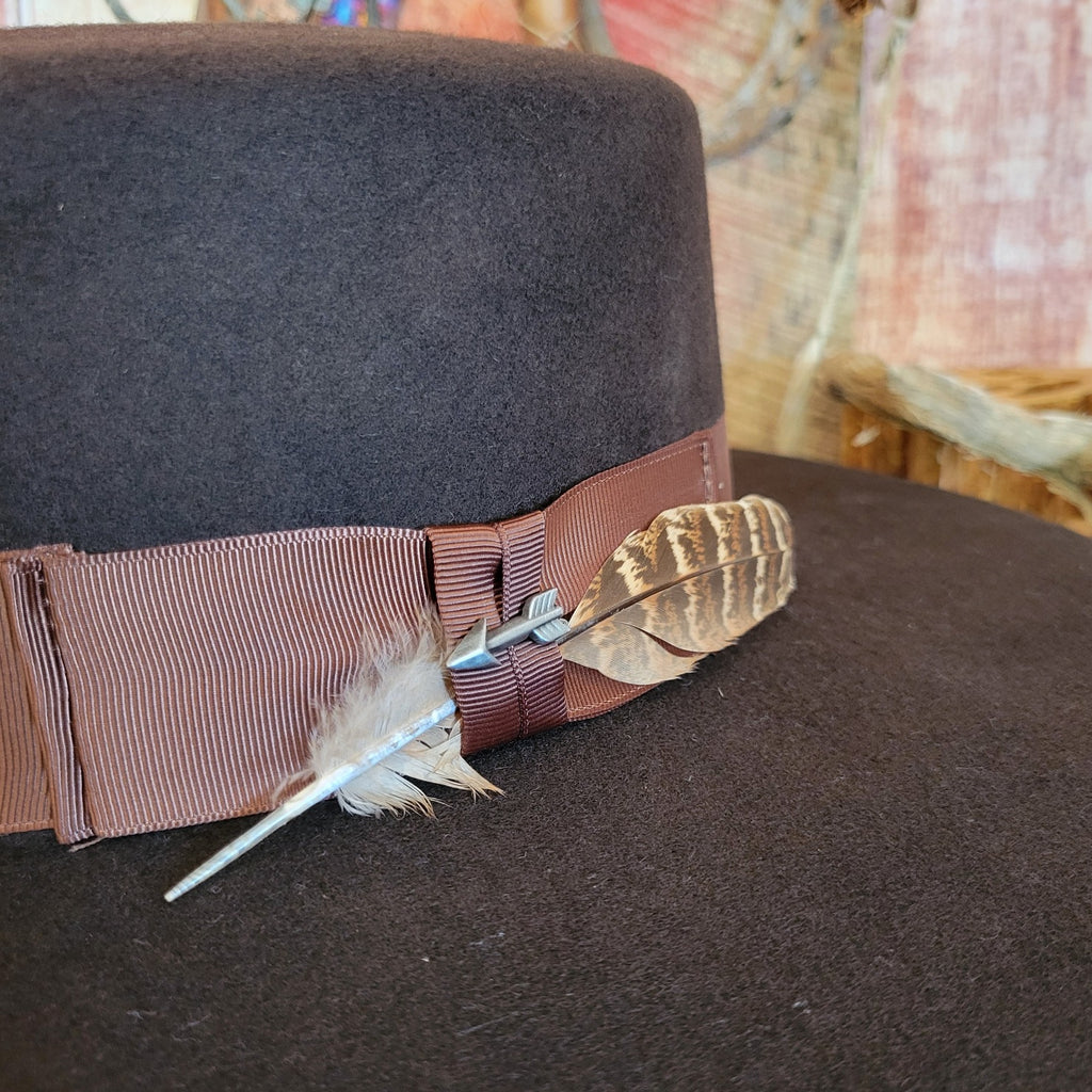 Wool Hat the "Folklore" by Stetson TWFLKL-FT34P5 Detailed View