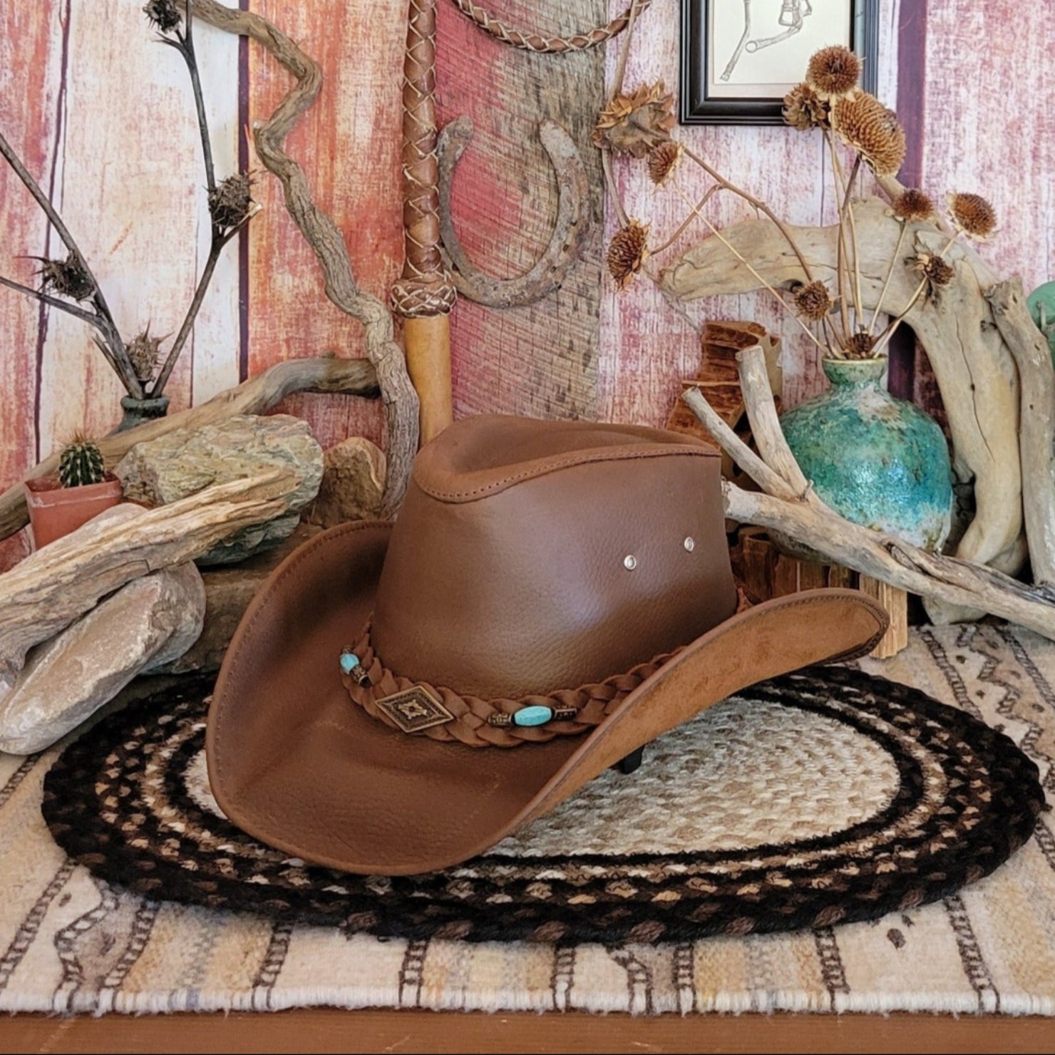 Western Leather hats – The Branding Iron-Tombstone, AZ