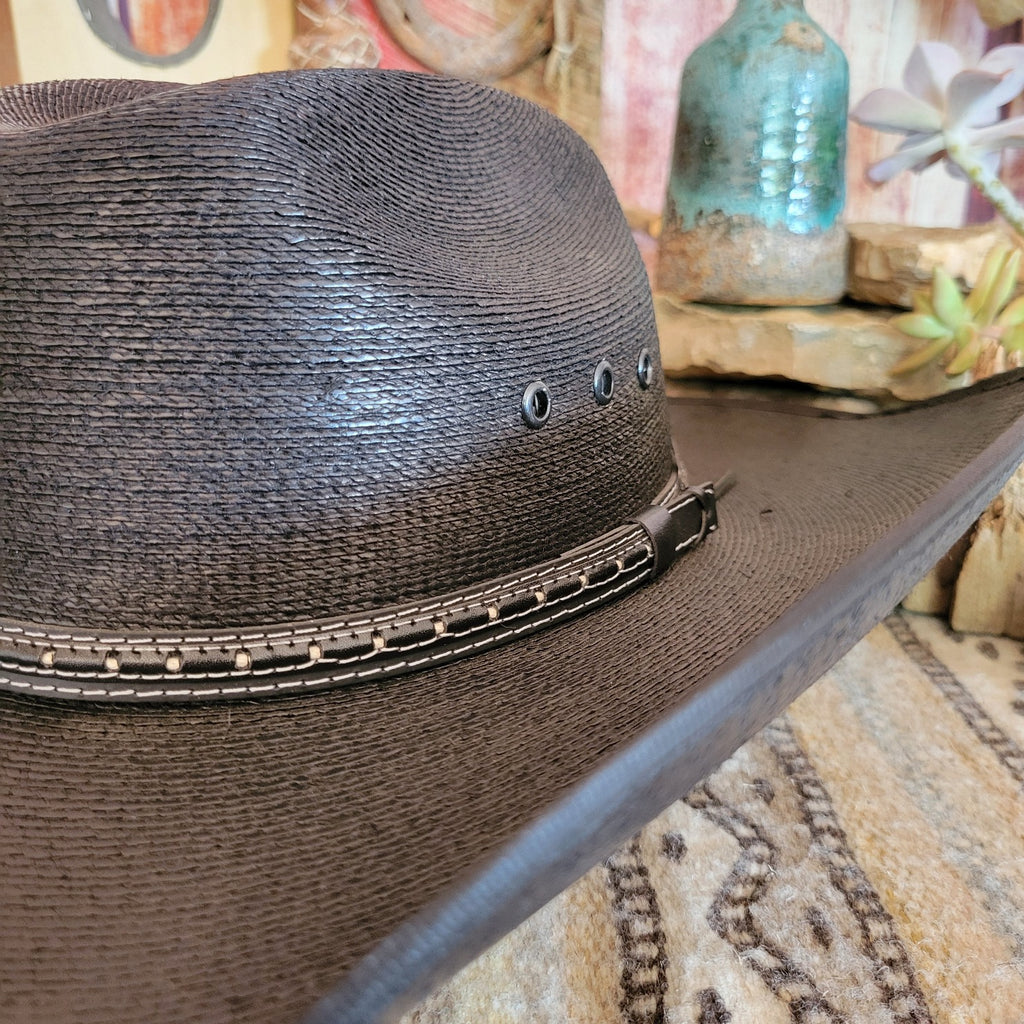 Palm Hat the "Country Strong" by Bullhide 2702 Detailed View