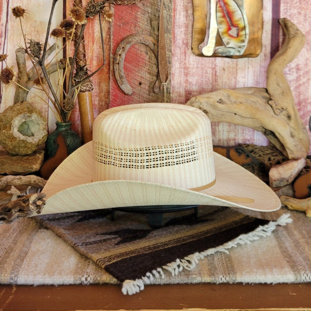 20X Straw Hat the "Jesse" by Justin JUS10349 Side View
