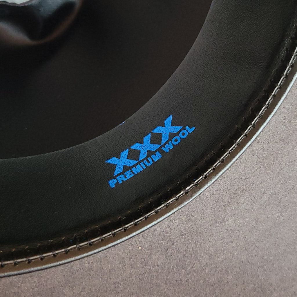 Visible 3x premium wool info found on the sweatband.