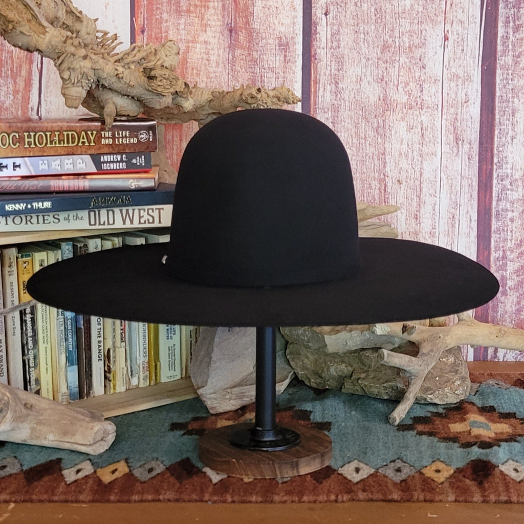5x Fur Felt Hat "Rig" By Bailey  W2208H Back View Black