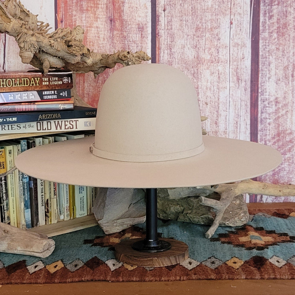 5x Fur Felt Hat "Rig" By Bailey  W2208H  Back View Buckskin