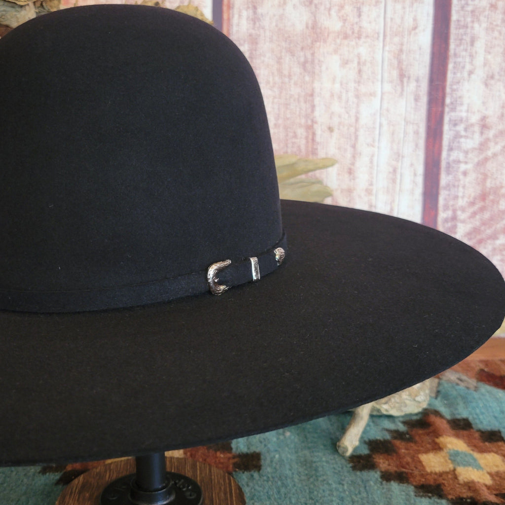 5x Fur Felt Hat "Rig" By Bailey  W2208H Detailed View Black