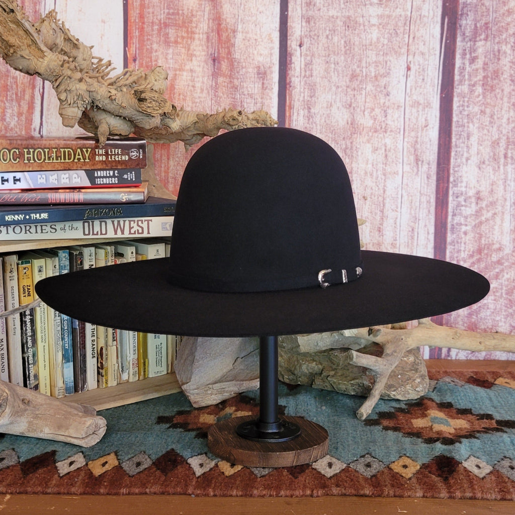 5x Fur Felt Hat "Rig" By Bailey  W2208H Front Side View Black