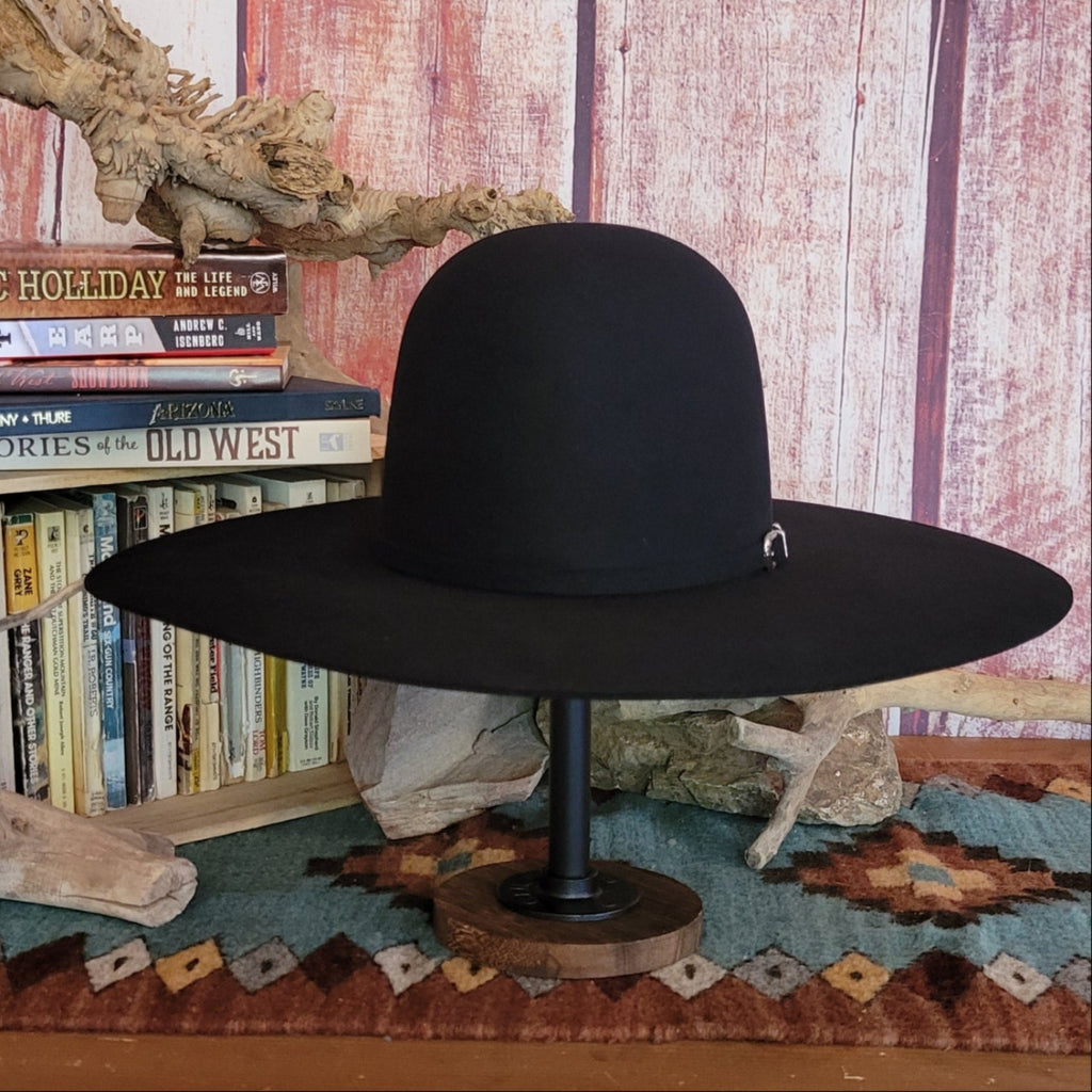 5x Fur Felt Hat "Rig" By Bailey  W2208H Front View Black