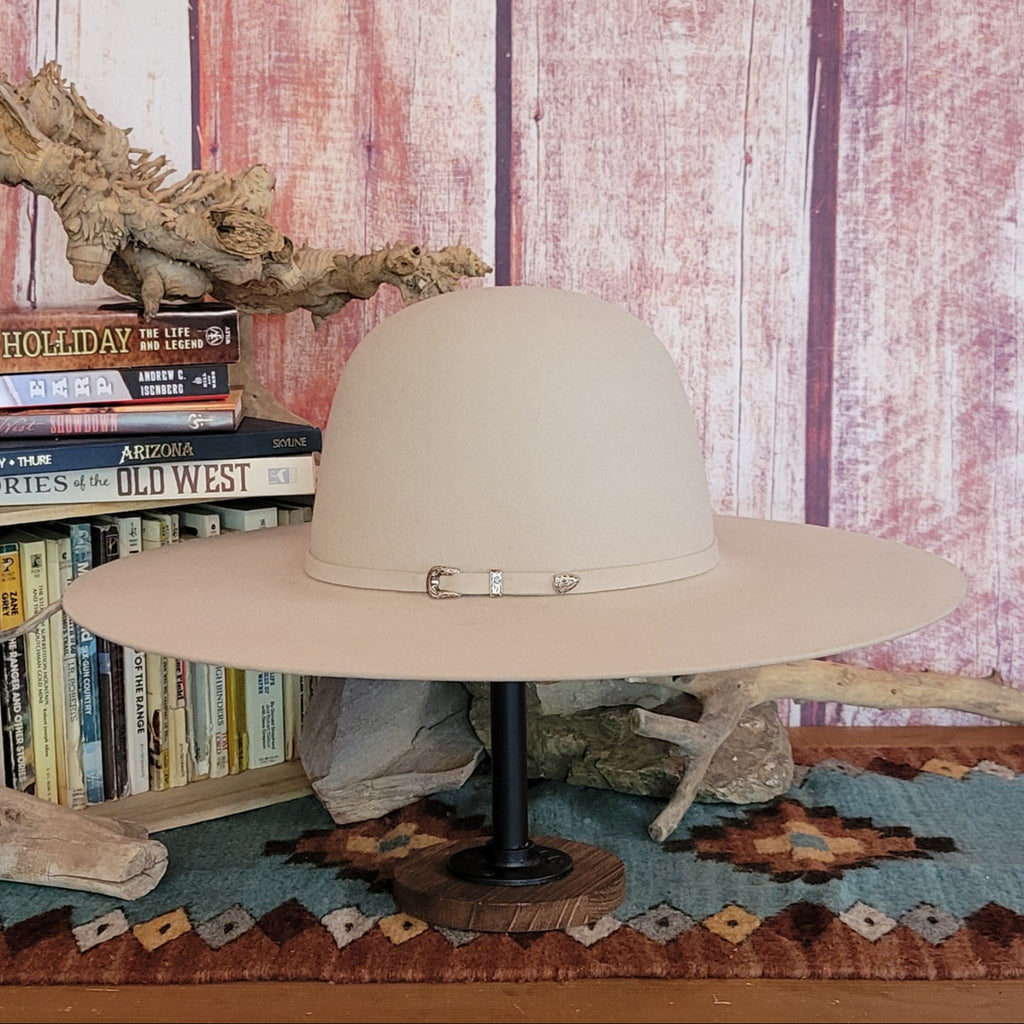 5x Fur Felt Hat "Rig" By Bailey  W2208H Side View Buckskin