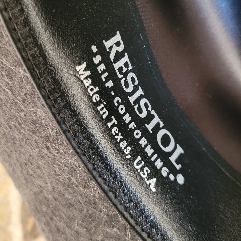 Brand's logo is found on the inside of the fur felt hat band.