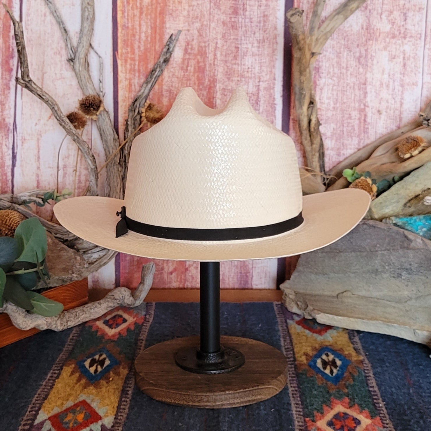 Stetson Pemberton Straw Hat Stetson Might Could Straw Hat – McKinney Hat Company main image 4
