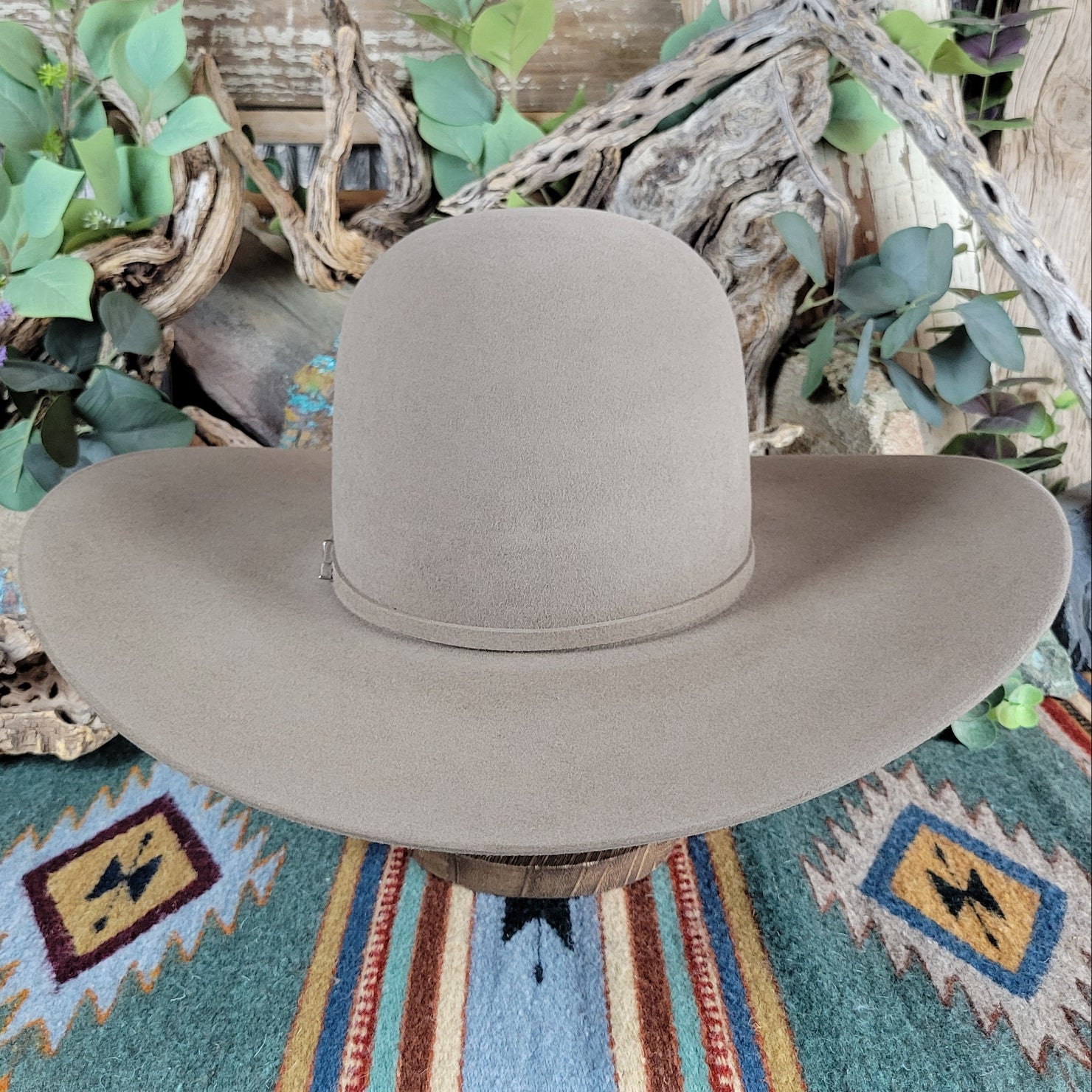 7X Beaver Fur Felt Hat “Open Crown” by Rodeo King OCRWN – The