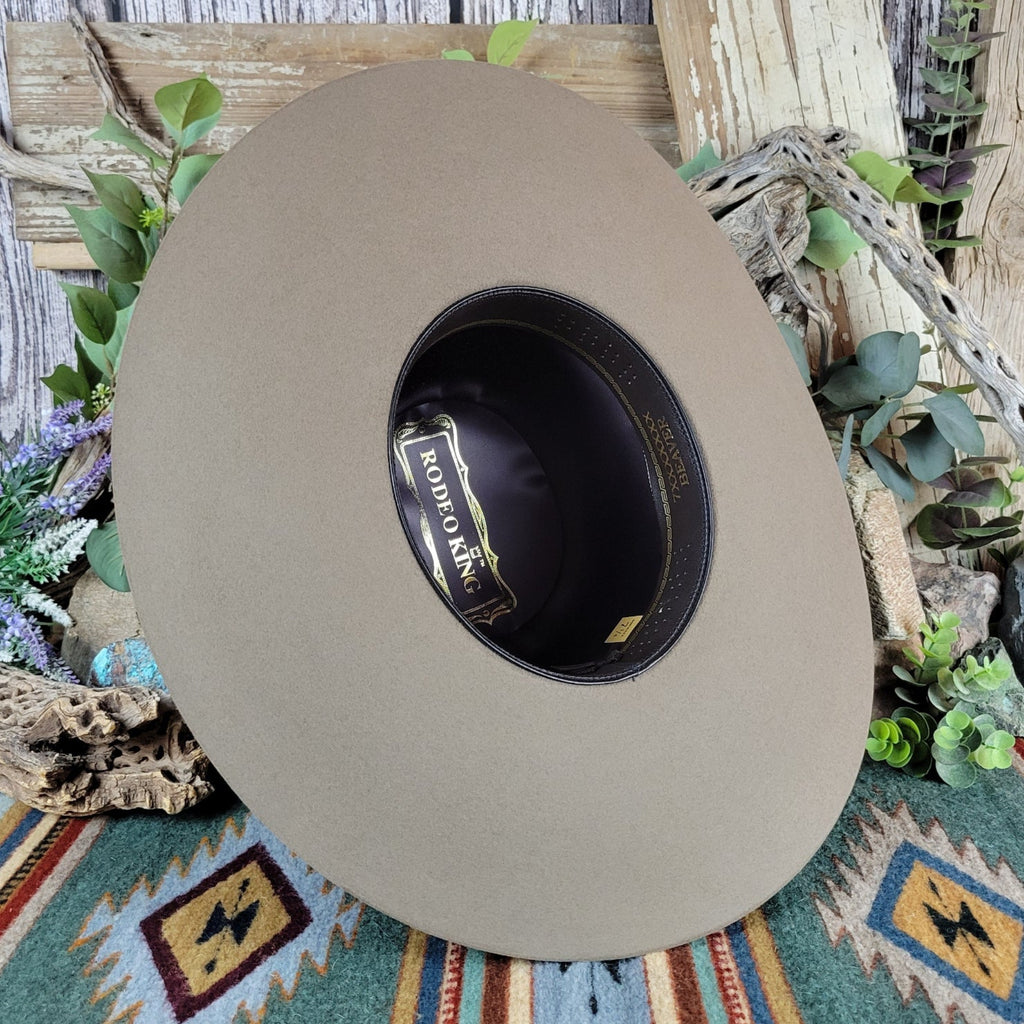 7X Beaver Fur Felt Hat “Open Crown” by Rodeo King OCRWN – The Branding ...
