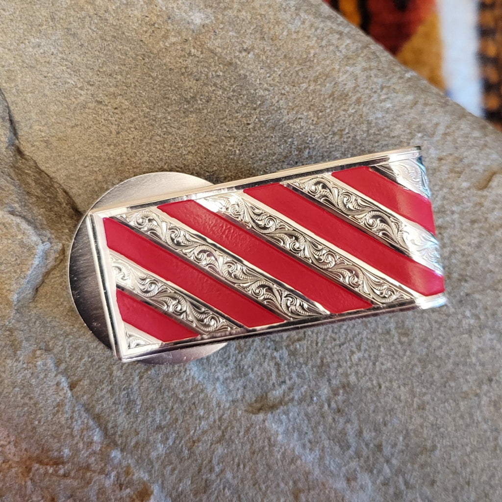 American Flag Money Clip by Montana Silversmith AMMCL5973 Back View1