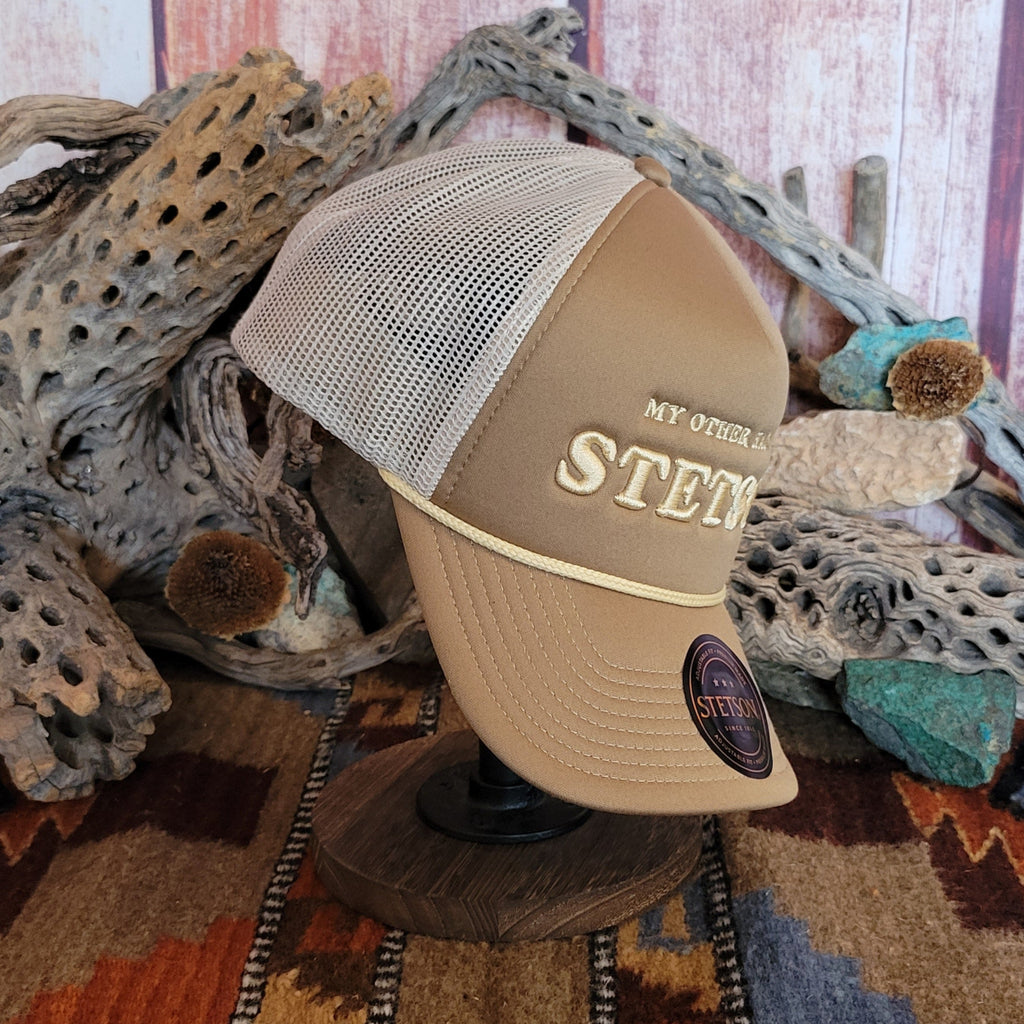 Assorted Stetson Trucker Caps by Karmen 11-077-0102-0086 TA Side View2