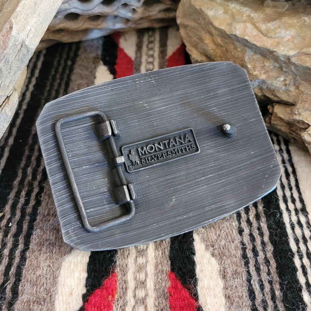 Belt Buckle "Legend & Pride" by Attitude Buckles A1037S Back View
