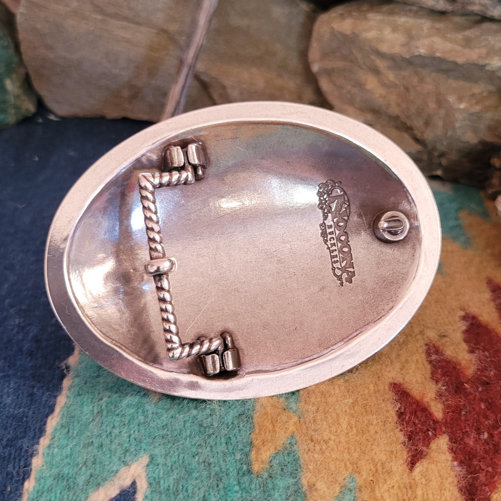Belt Buckle "Raise Above" by Nocona 37044 Back View