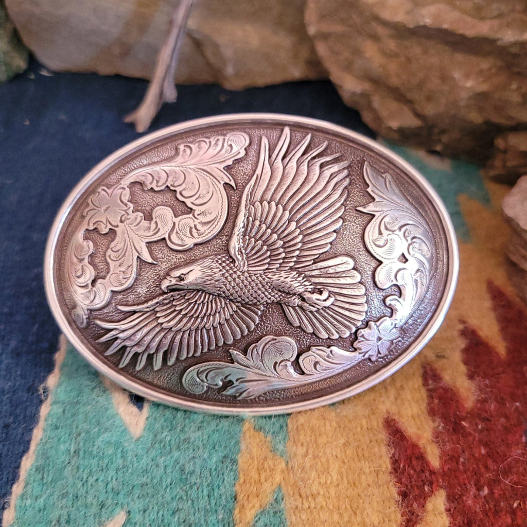 Belt Buckle "Raise Above" by Nocona 37044 Front View
