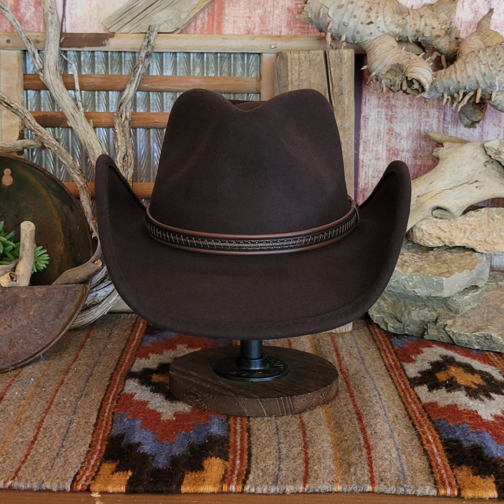 Crushable Wool Felt Hat "Showdown" by American Hat Makers Front View