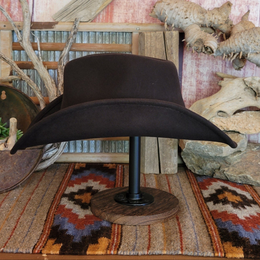 Crushable Wool Felt Hat "Showdown" by American Hat Makers Side View