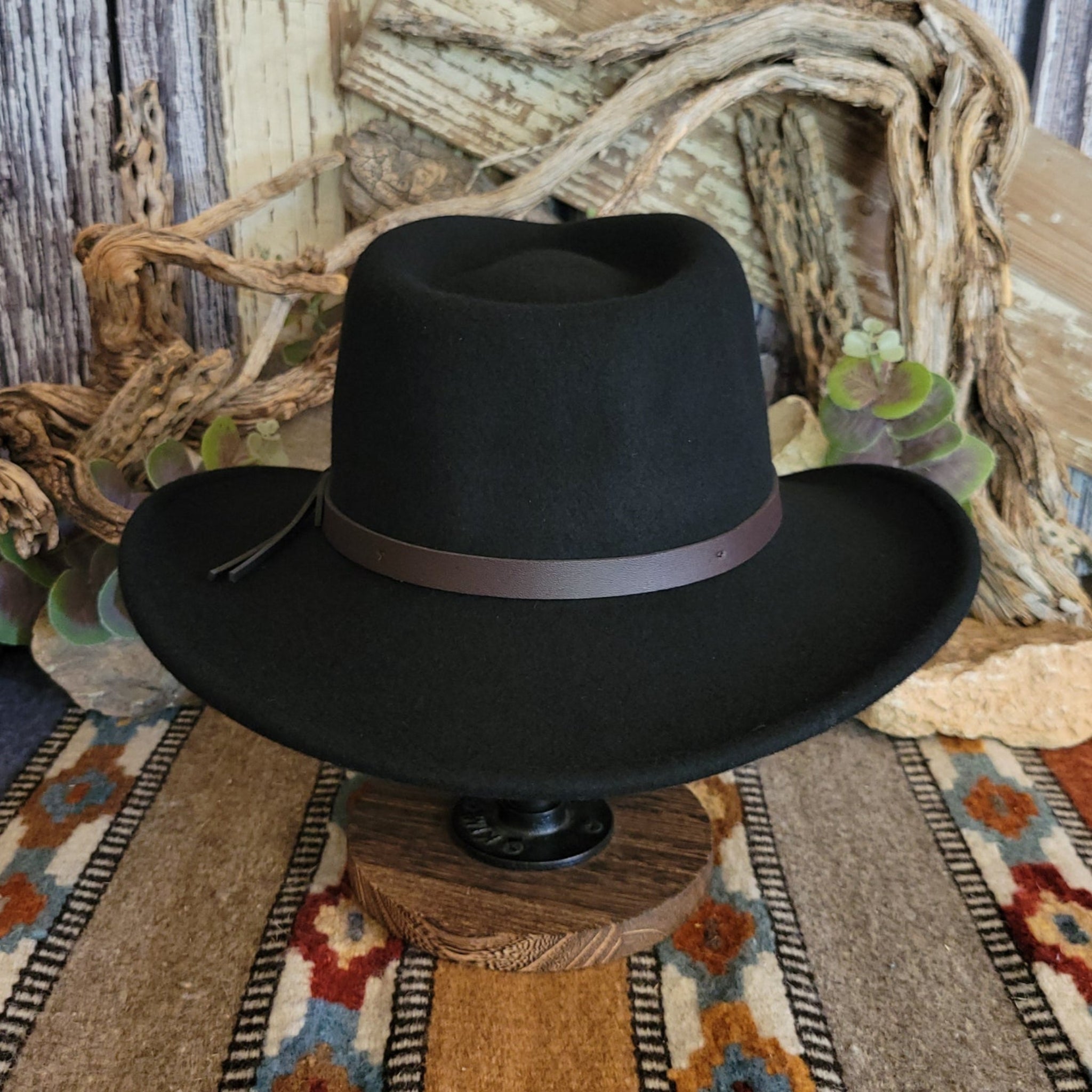 Left Rear Hat Crushable Wool Hat