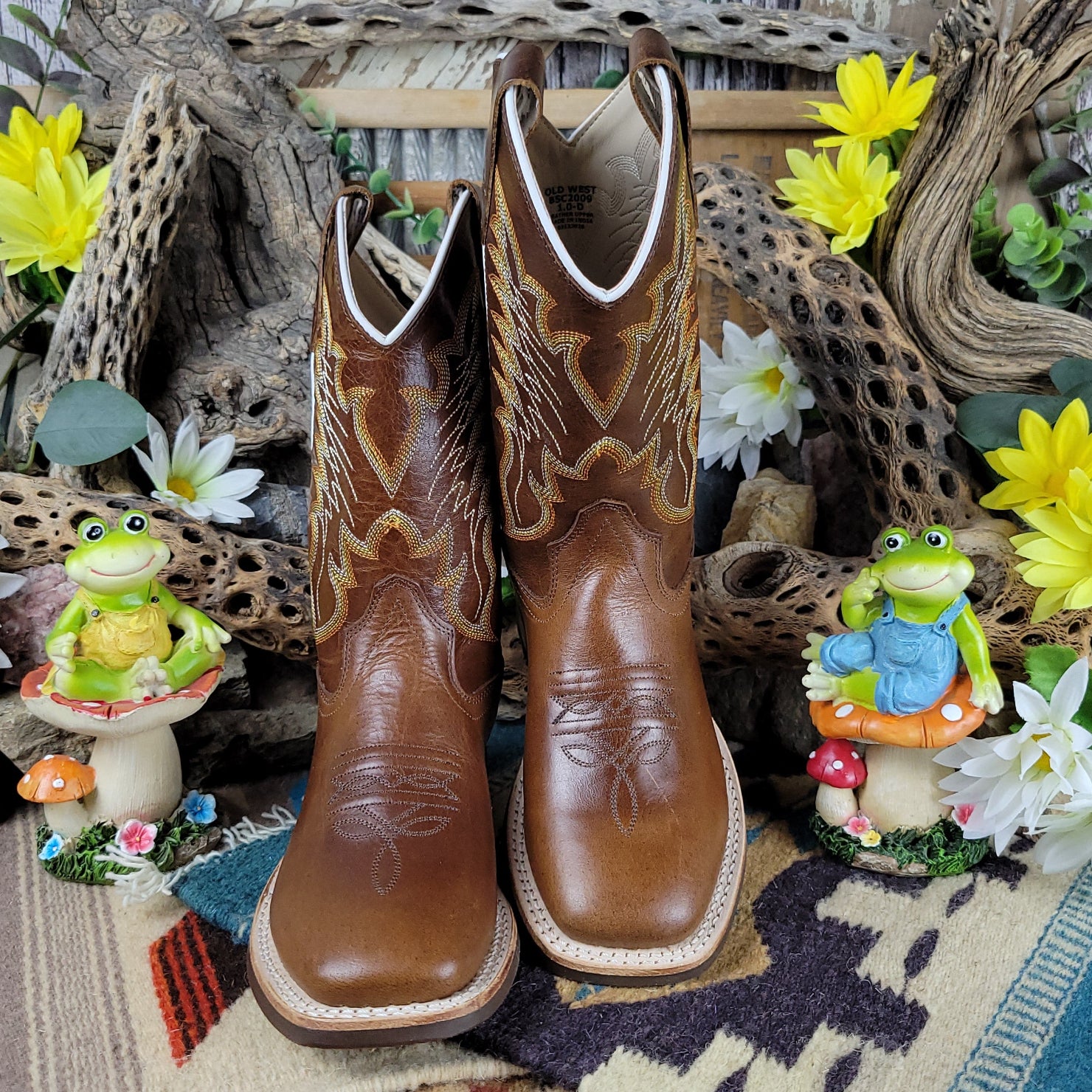 Kid's Boots by Old West BSY2009/BSC2009 – The Branding Iron