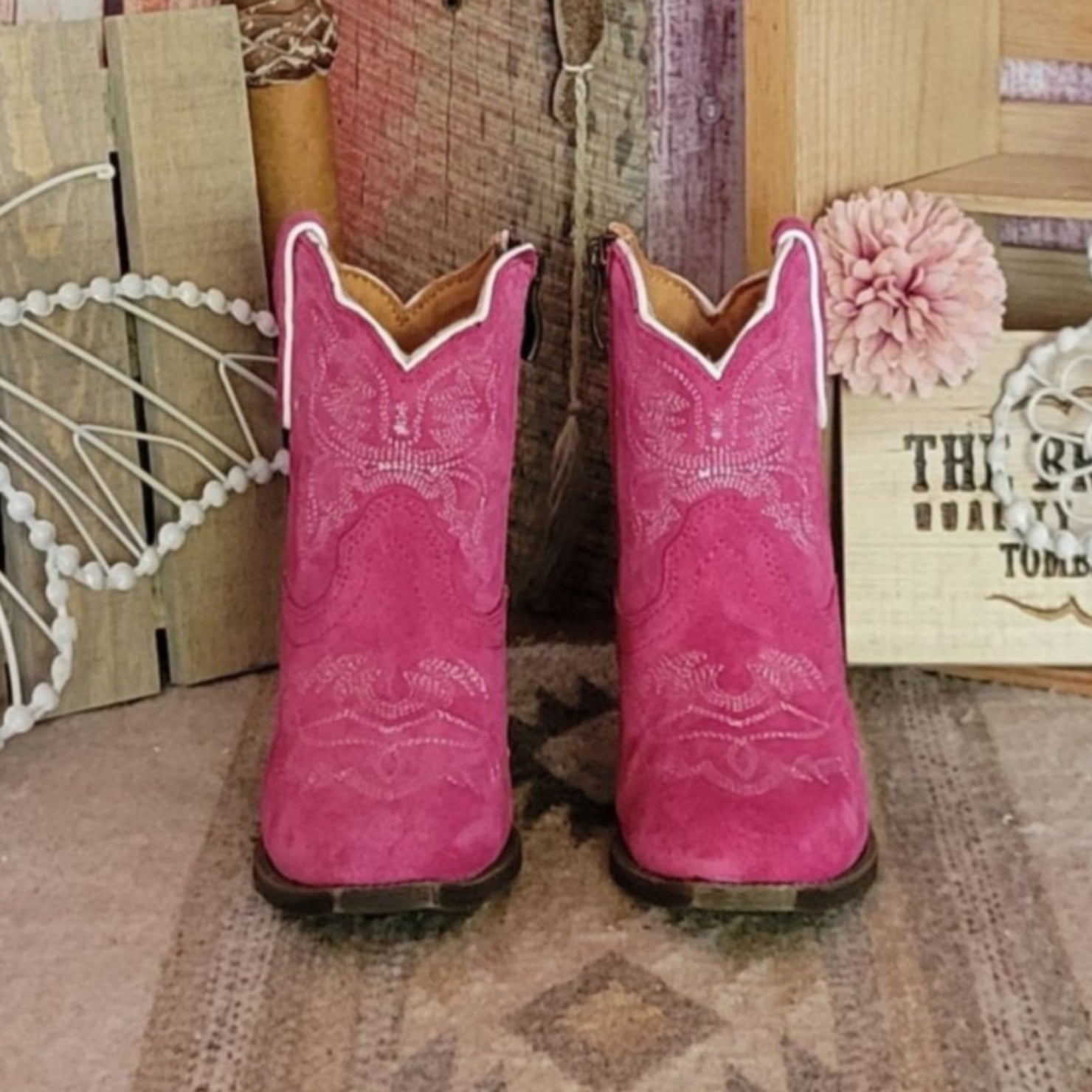 Toddler Lil Stompers Leather Boots 
