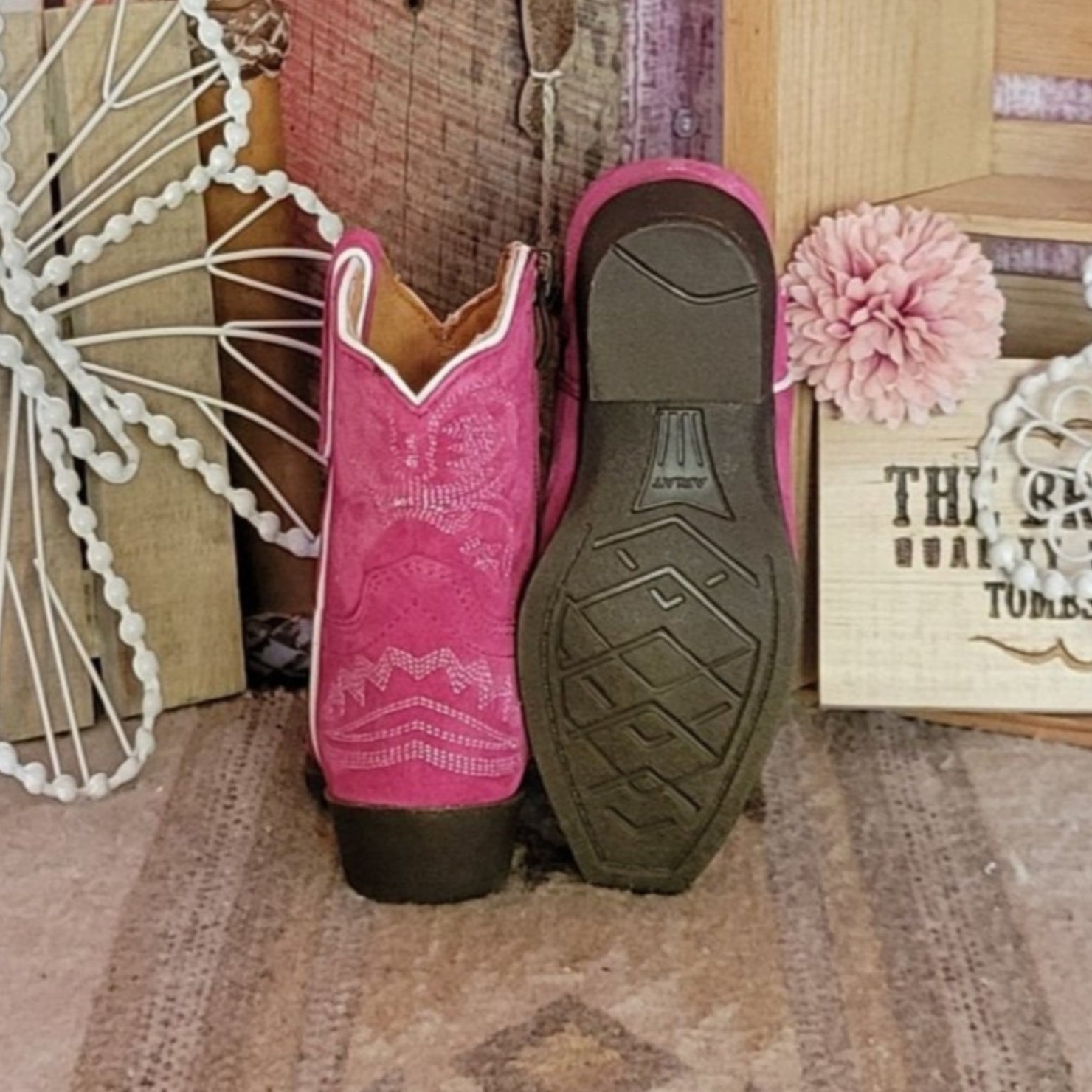 Toddler Lil Stompers Leather Boots 