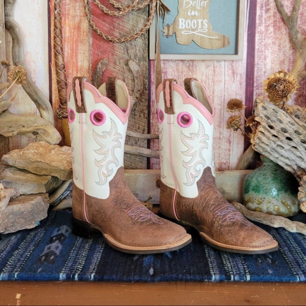 Kids' Leather Boots by Old West  BSC1992 Side View