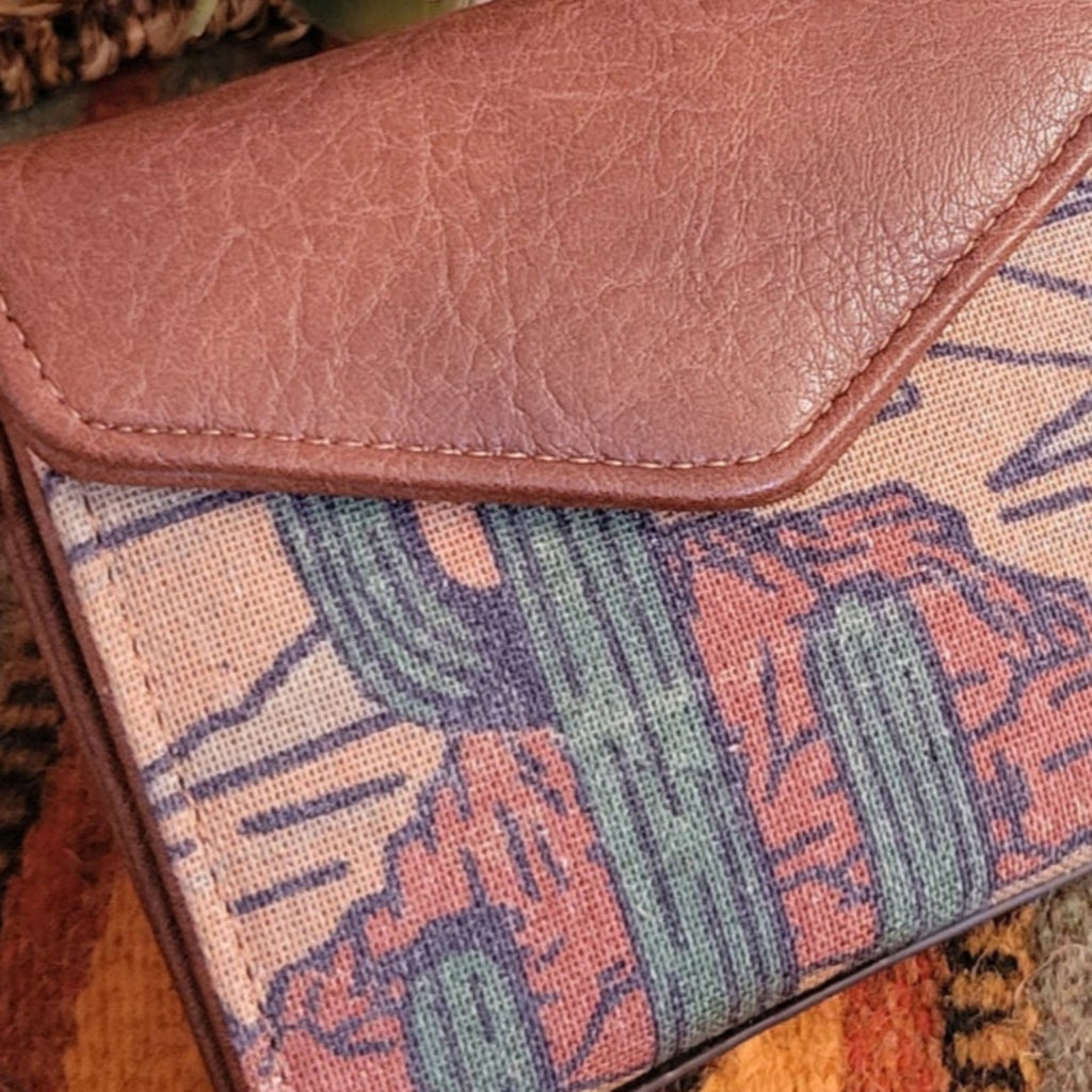 Ladies Desert Scape Mini Wallet by Red Dirt Hat Co. 2510426261 Detailed View