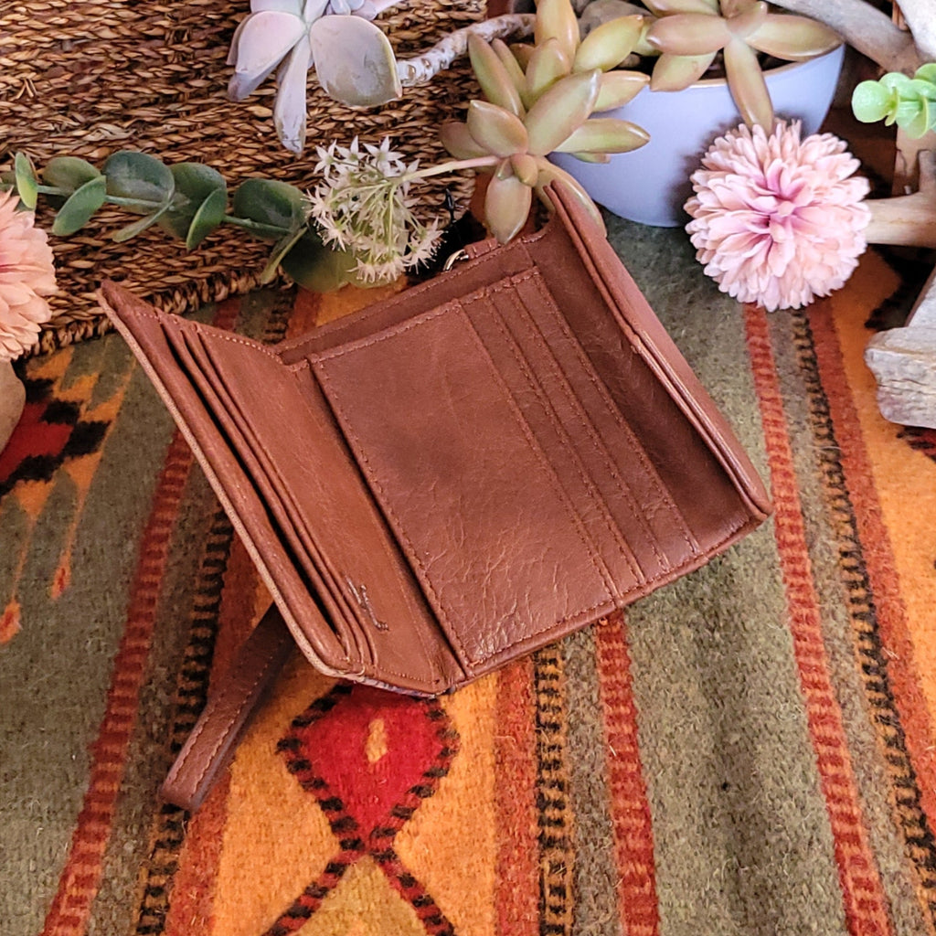 Ladies Desert Scape Mini Wallet by Red Dirt Hat Co. 2510426261 Inside View