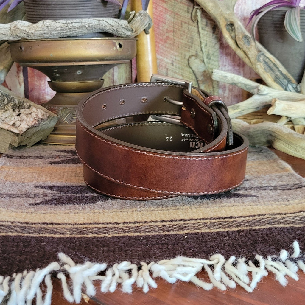 Leather Belt "Austin" by Gingerich    8246 Back View