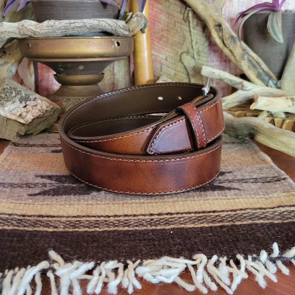 Leather Belt "Austin" by Gingerich    8246 Side View..
